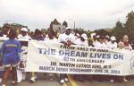 (28075) Demonstrations, Civil Rights March, Anniversary, Detroit, 2003 (28075) Demonstrations, Civil Rights March, Anniversary, Detroit, 2003