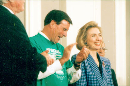 (28115) McEntee, Clinton for health care reform (28115) McEntee, Clinton for health care reform