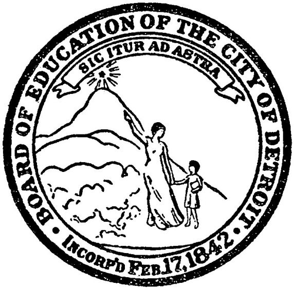 (28392), Seal, Board of Education of the City of Detroit, Detroit, Michigan, 1929. (28392), Seal, Board of Education of the City of Detroit, Detroit, Michigan, 1929.