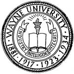 (28395), seal, Wayne University, Detroit, Michigan, ca. 1940.