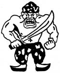 (28396) Tartars logo, Wayne State University, Detroit, Michigan, 1979