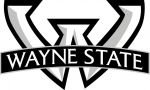 (28403), University logo, Wayne State University, Detroit, Michigan, 2012. (28403), University logo, Wayne State University, Detroit, Michigan, 2012.