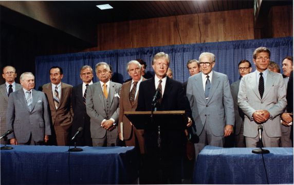 (28780) Presidents, Jimmy Carter, Organized Labor, 1980 (28780) Presidents, Jimmy Carter, Organized Labor, 1980
