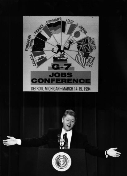 (28788) Presidents, Bill Clinton, Fox Theater, 1994 (28788) Presidents, Bill Clinton, Fox Theater, 1994