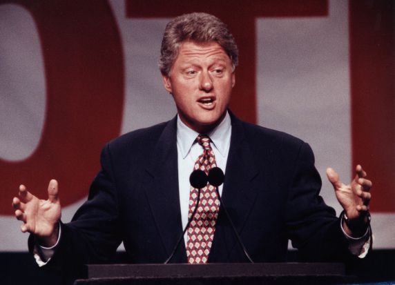 (28791) Presidents, Campaigns, Bill Clinton, Detroit, 1992 (28791) Presidents, Campaigns, Bill Clinton, Detroit, 1992