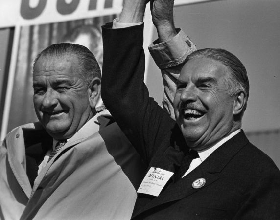 (28838) Presidents, Lyndon Johnson, Detroit, 1964 (28838) Presidents, Lyndon Johnson, Detroit, 1964