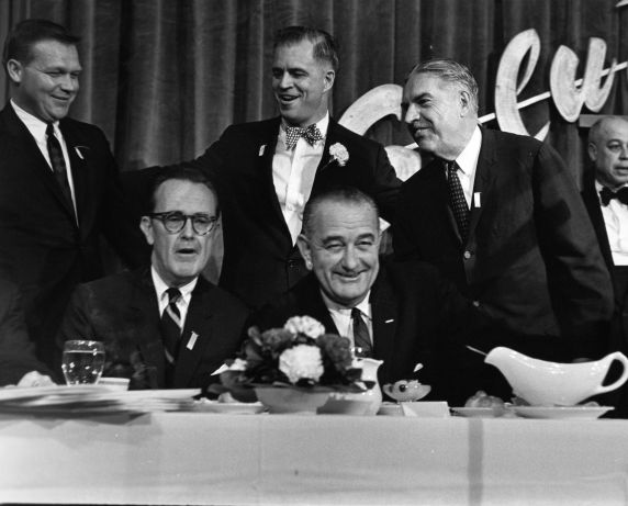(28839) Presidents, Lyndon Johnson, Detroit, 1964 (28839) Presidents, Lyndon Johnson, Detroit, 1964