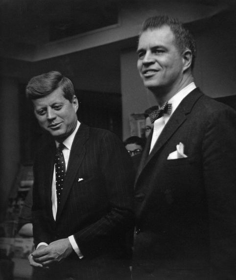(28850) Political Campaigns, John Kennedy, G. Mennen Williams, Detroit, 1960 (28850) Political Campaigns, John Kennedy, G. Mennen Williams, Detroit, 1960
