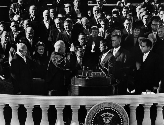 (28855) Presidents, John Kennedy, Inauguration, Washington, DC, 1961 (28855) Presidents, John Kennedy, Inauguration, Washington, DC, 1961
