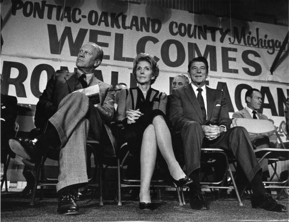 (28867) Presidents, Ronald Regan, Jerry Ford, Pontiac, 1980 (28867) Presidents, Ronald Regan, Jerry Ford, Pontiac, 1980