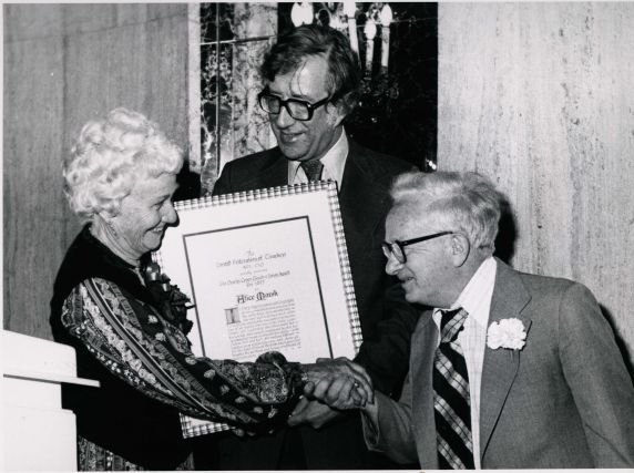 (29038) Charlie Cogen, Albert Shanker and Alice Marsh (29038) Charlie Cogen, Albert Shanker and Alice Marsh