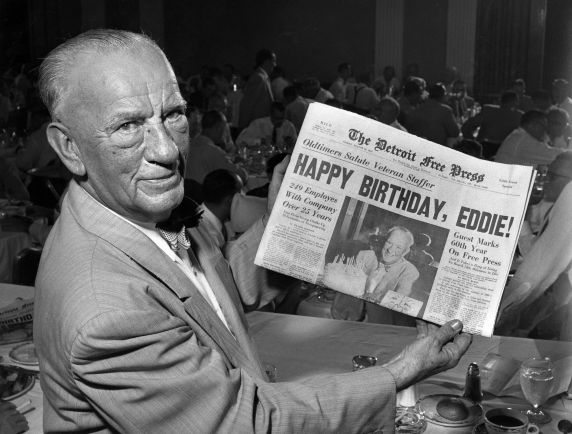 (29116) Edgar Guest, Detroit Free Press, 1955 (29116) Edgar Guest, Detroit Free Press, 1955