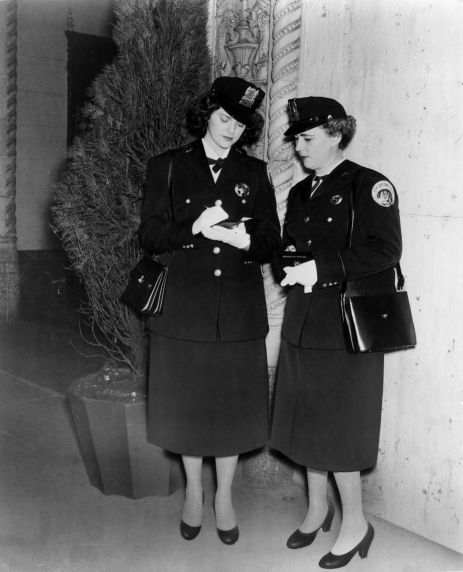 (29172) Female Police Officers, New Orleans, Louisiana, 1956 (29172) Female Police Officers, New Orleans, Louisiana, 1956