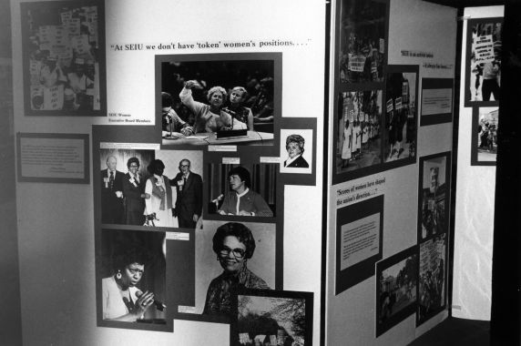 (29288) Exhibit, First CLUW Biennial Convention, Statler Hotel, New York, New York, 1979 (29288) Exhibit, First CLUW Biennial Convention, Statler Hotel, New York, New York, 1979
