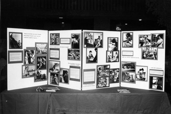 (29290) Exhibit, First CLUW Biennial Convention, Statler Hotel, New York, New York, 1979 (29290) Exhibit, First CLUW Biennial Convention, Statler Hotel, New York, New York, 1979