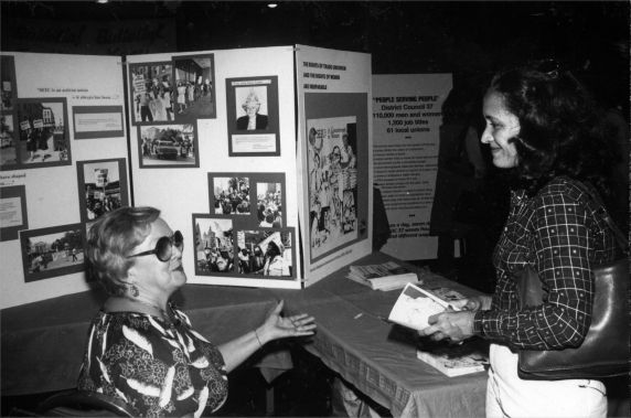 (29291) Attendees, Exhibit, First CLUW Biennial Convention, Statler Hotel, New York, New York, 1979 (29291) Attendees, Exhibit, First CLUW Biennial Convention, Statler Hotel, New York, New York, 1979