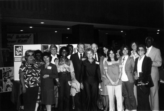 (29295) John Sweeney, other SEIU Attendees, First CLUW Biennial Convention, Statler Hotel, New York, New York, 1979 (29295) John Sweeney, other SEIU Attendees, First CLUW Biennial Convention, Statler Hotel, New York, New York, 1979