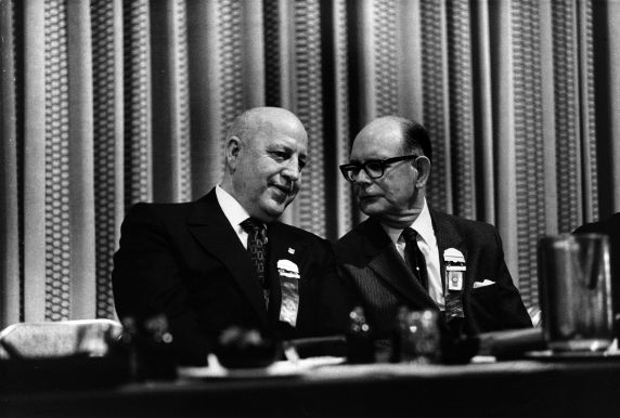 (29359) George Hardy, David Sullivan, 15th General Convention, San Francisco, California, 1972 (29359) George Hardy, David Sullivan, 15th General Convention, San Francisco, California, 1972