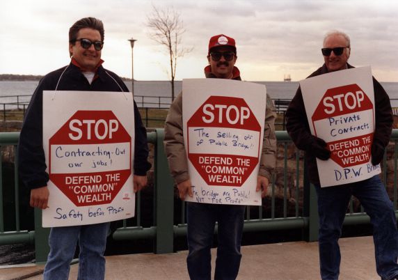 (29441) Local 285, Privatization Demonstration, 1992 (29441) Local 285, Privatization Demonstration, 1992
