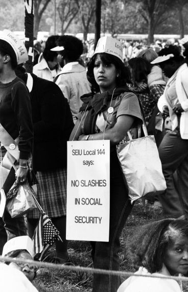 (29444) SEIU Local 144, Solidarity Day, Washington, D.C., 1981 (29444) SEIU Local 144, Solidarity Day, Washington, D.C., 1981