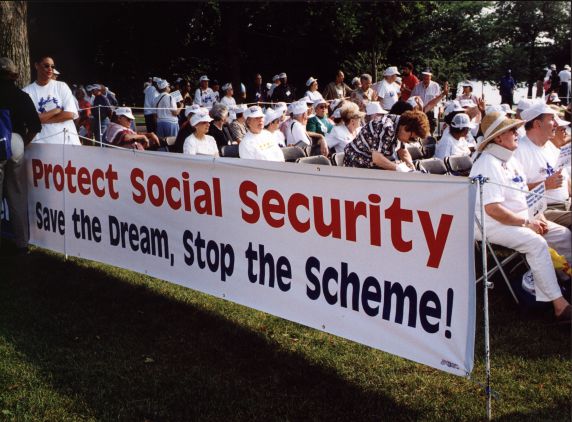 (29446) National Council of Senior Citizens, Social Security, Demonstration, 1998 (29446) National Council of Senior Citizens, Social Security, Demonstration, 1998
