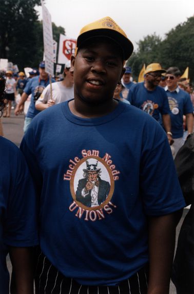 (29481) "Uncle Sam Needs Unions!," Solidarity Day, Washington, D.C., 1991 (29481) "Uncle Sam Needs Unions!," Solidarity Day, Washington, D.C., 1991