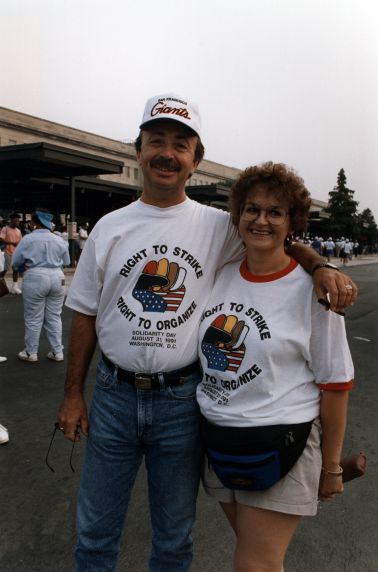 (29482) "Right to Strike Right to Organize," Solidarity Day, Washington, D.C., 1991 (29482) "Right to Strike Right to Organize," Solidarity Day, Washington, D.C., 1991