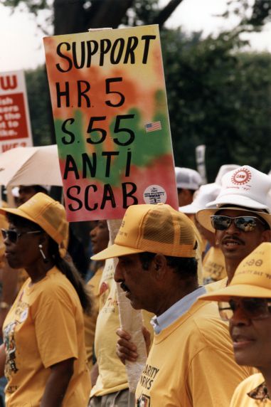 (29488) Anti-Scab, Solidarity Day, Washington, D.C., 1991 (29488) Anti-Scab, Solidarity Day, Washington, D.C., 1991