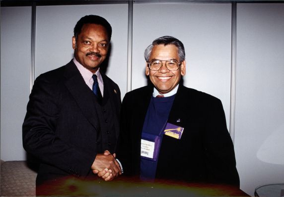 (29635) Jesse Jackson, Eliseo Medina, SEIU International Convention, Pittsburgh Pennsylvania, 2000 (29635) Jesse Jackson, Eliseo Medina, SEIU International Convention, Pittsburgh Pennsylvania, 2000