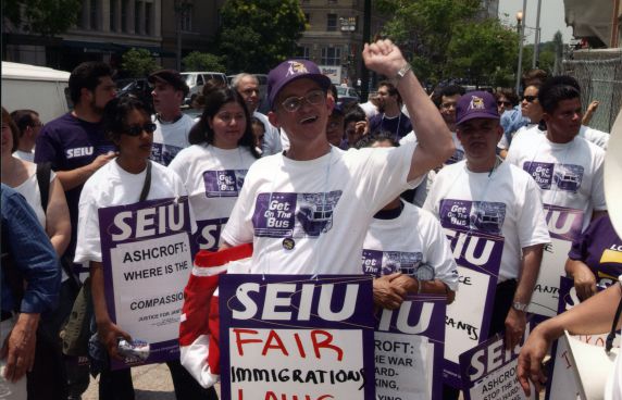 (29804) Demonstrators Rally, Immigration Rights Rally, Washington, D.C., 2002 (29804) Demonstrators Rally, Immigration Rights Rally, Washington, D.C., 2002