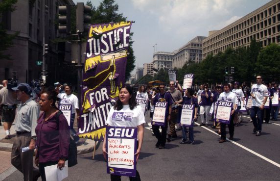 (29806) Demonstrators March, Immigration Rights Rally, Washington, D.C., 2002 (29806) Demonstrators March, Immigration Rights Rally, Washington, D.C., 2002