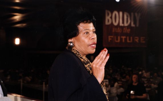 (30196) Ophelia McFadden Speaking, 21st SEIU International Convention, Chicago, Illinois, 1996 (30196) Ophelia McFadden Speaking, 21st SEIU International Convention, Chicago, Illinois, 1996