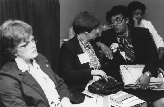 (30376) AFT Vice-President Loretta Johnson, Phyllis Korfeld (30376) AFT Vice-President Loretta Johnson, Phyllis Korfeld