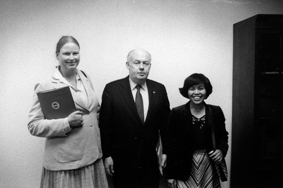 (30431) Kaiser Nurses, John Sweeney, SEIU RN Organizing Program, Washington, D.C., 1982 (30431) Kaiser Nurses, John Sweeney, SEIU RN Organizing Program, Washington, D.C., 1982