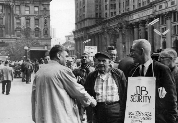 (30494) AFSCME District Council 37 protest, 1967 (30494) AFSCME District Council 37 protest, 1967