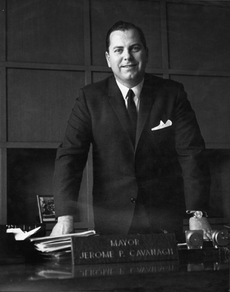 (3050) Politics, Jerome Cavanagh, Detroit, 1965 (3050) Politics, Jerome Cavanagh, Detroit, 1965