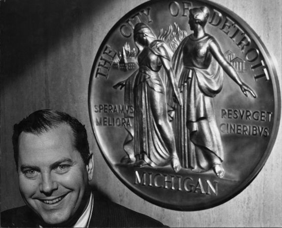 (3052) Politics, Jerome Cavanagh, Detroit, 1967 (3052) Politics, Jerome Cavanagh, Detroit, 1967