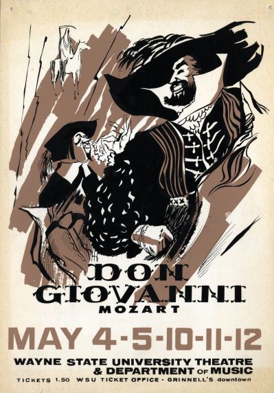 (30521) Bonstelle Theatre, "Don Giovanni," 1962 (30521) Bonstelle Theatre, "Don Giovanni," 1962