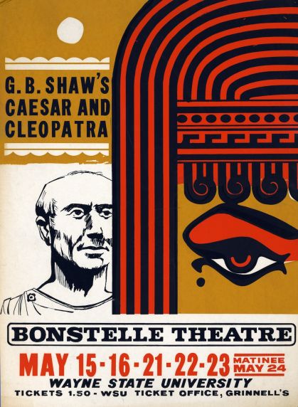 (30524) Bonstelle Theatre, "Caesar and Cleopatra," 1964 (30524) Bonstelle Theatre, "Caesar and Cleopatra," 1964