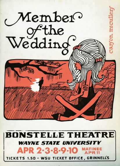 (30527) Bonstelle Theatre, "Member of the Wedding," 1964 (30527) Bonstelle Theatre, "Member of the Wedding," 1964