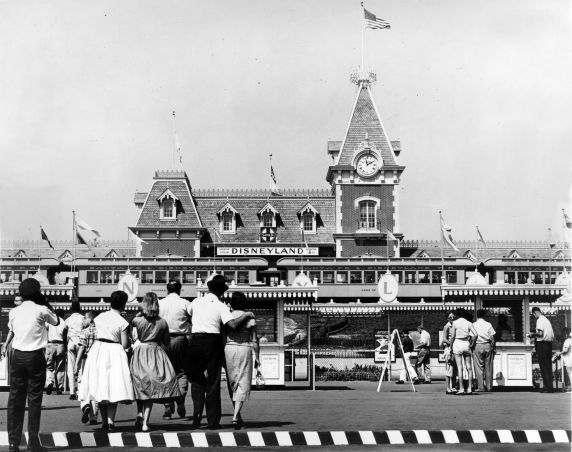 (30586) Disneyland Entrance, circa 1950s (30586) Disneyland Entrance, circa 1950s