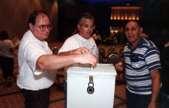 (30588) Local 362 Members Vote, circa 1990s (30588) Local 362 Members Vote, circa 1990s