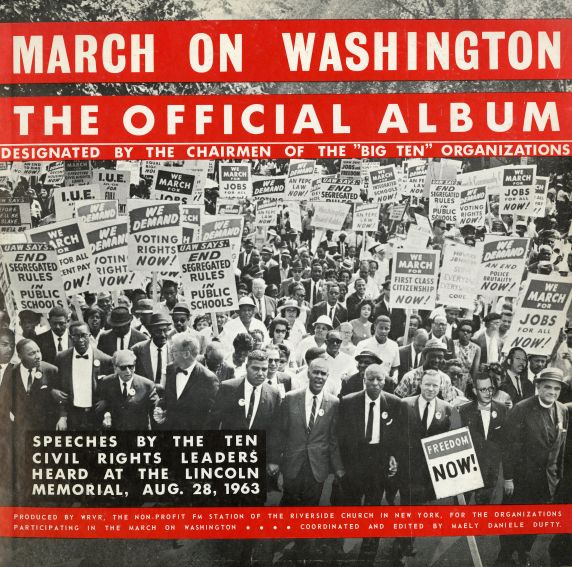 (30609) Album Artwork, March on Washington, Civil Rights Demonstrations, 1963
