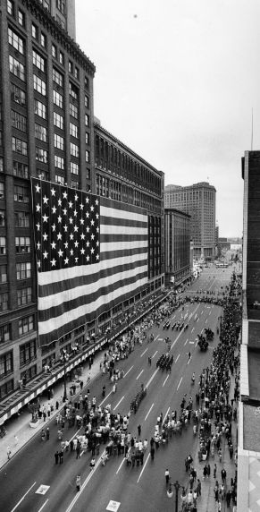 (309) Buildings, J.L. Hudson's Department Store, Detroit, 1965 (309) Buildings, J.L. Hudson's Department Store, Detroit, 1965