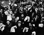 (3872) Strikers, "United Automobile Worker" , Flint, Michigan (3872) Strikers, "United Automobile Worker" , Flint, Michigan
