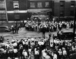 (3877) Pickets, police, Flint, Michigan (3877) Pickets, police, Flint, Michigan