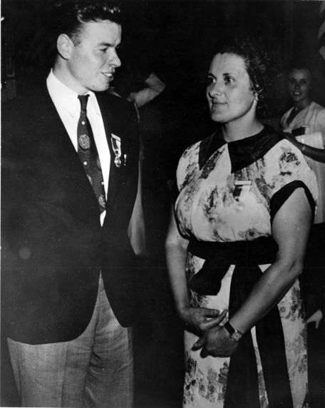 (3992) Roy Reuther, Rose Pesotta, Flint, Michigan (3992) Roy Reuther, Rose Pesotta, Flint, Michigan