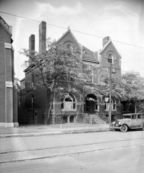 (DN_44_2) Ethnic Communities, Irish, Corktown, Churches, Most Holy Trinity, 1930 (DN_44_2) Ethnic Communities, Irish, Corktown, Churches, Most Holy Trinity, 1930