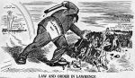 (4976) IWW, Lawrence Strike, Illustrations, Violence, 1912 (4976) IWW, Lawrence Strike, Illustrations, Violence, 1912