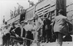 (5826) Deportation of IWW members, Armed Citizens guard box cars (5826) Deportation of IWW members, Armed Citizens guard box cars